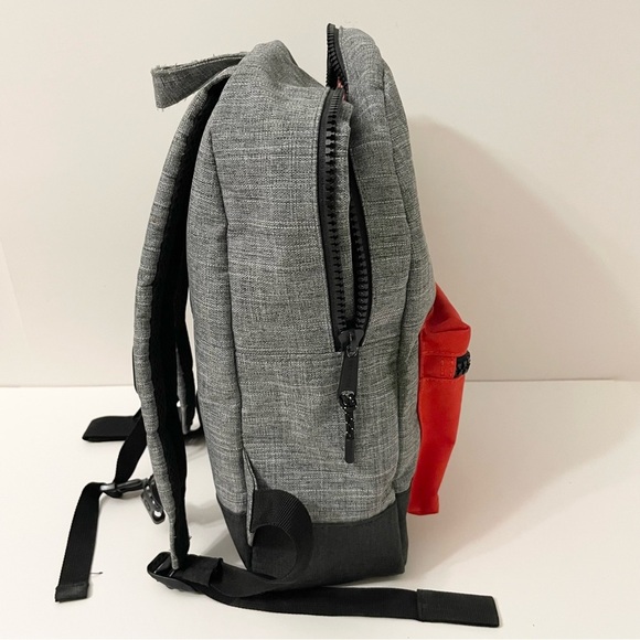 Herschel Supply Company Gray and Red Backpack Stains - Picture 5 of 13